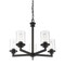 Z-Lite Savannah 5 Light Chandelier, Bronze & Clear 462-5BRZ - alternate 7